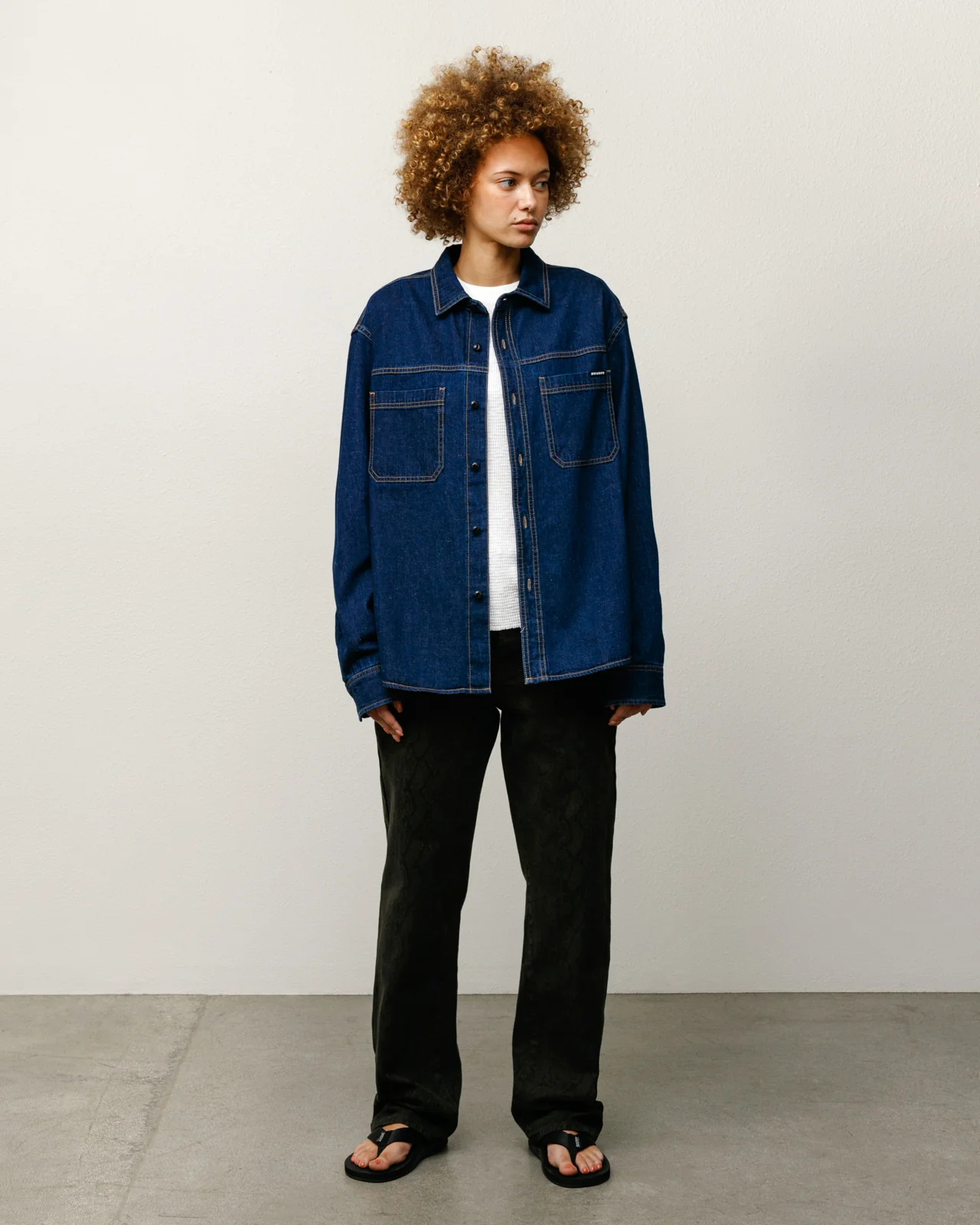 WORK DENIM SHIRT - Image 3