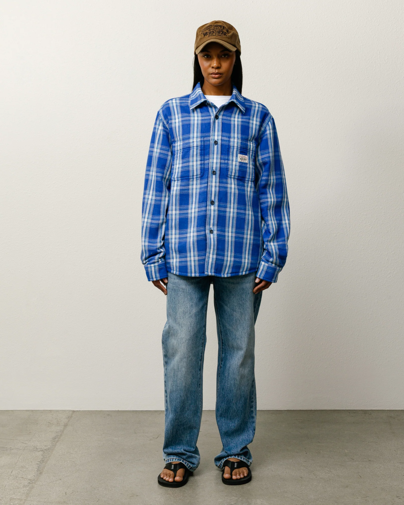 LAU PLAID SHIRT JACKET
