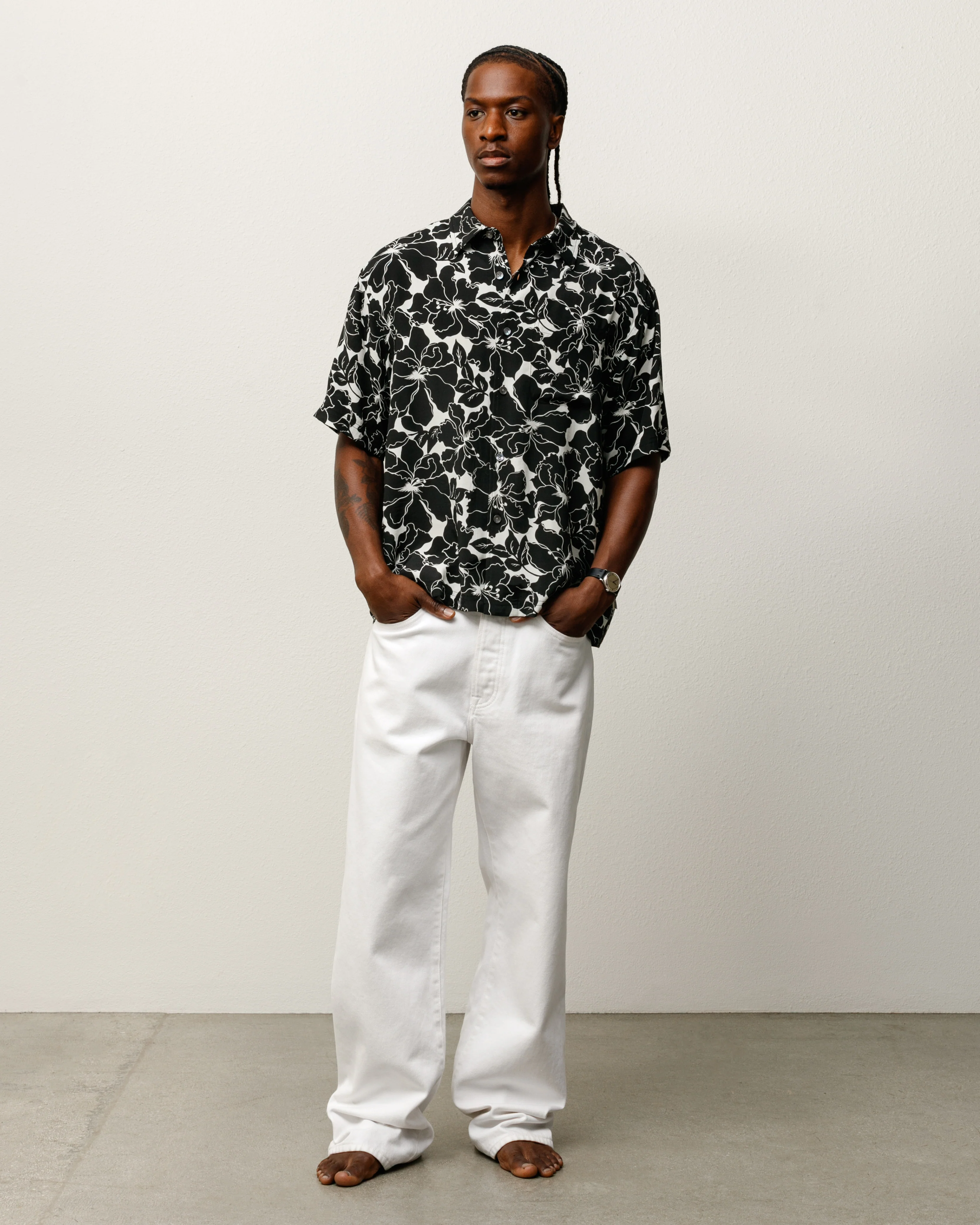 FLORAL HAWAIIAN SHIRT