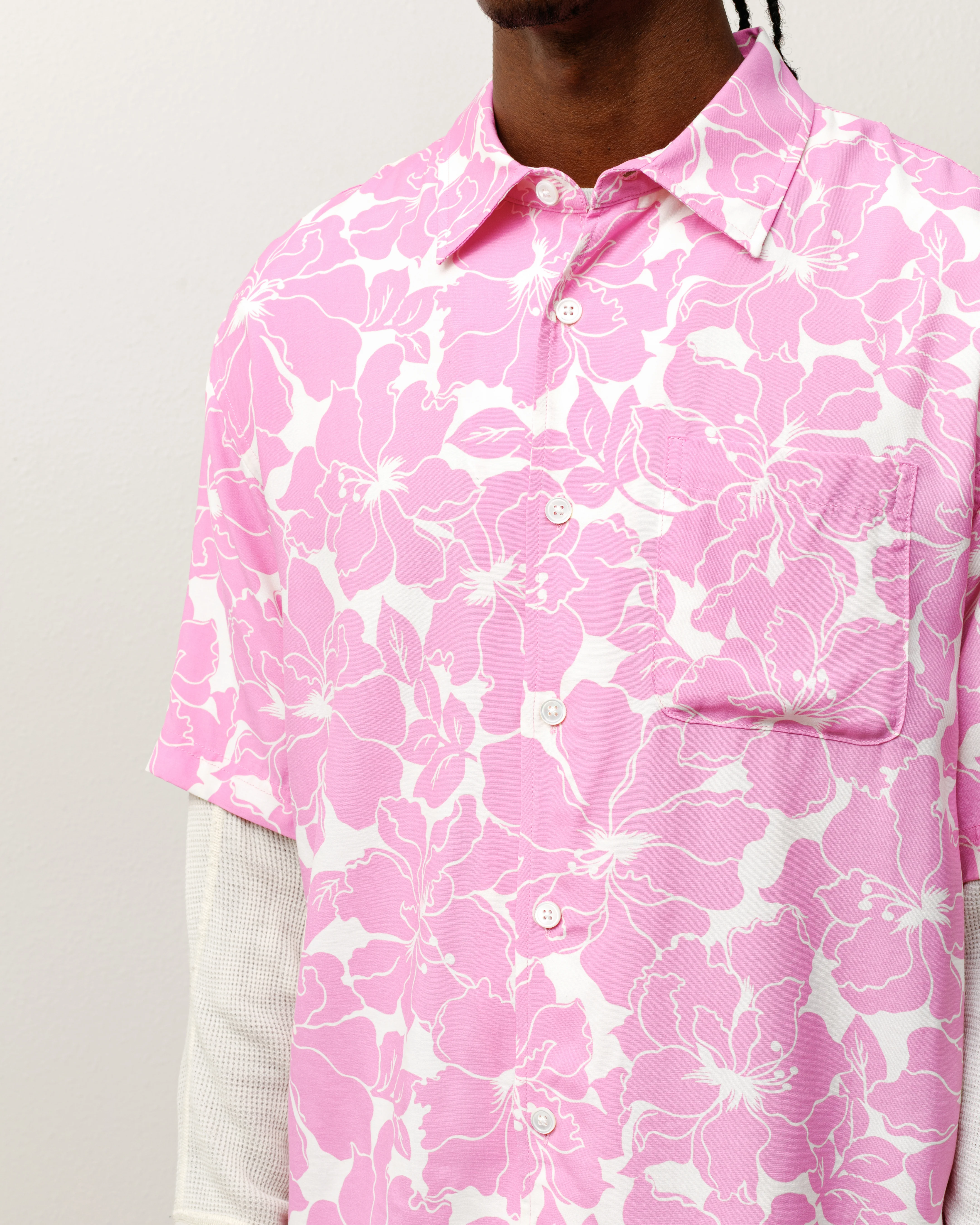 FLORAL HAWAIIAN SHIRT - Image 2