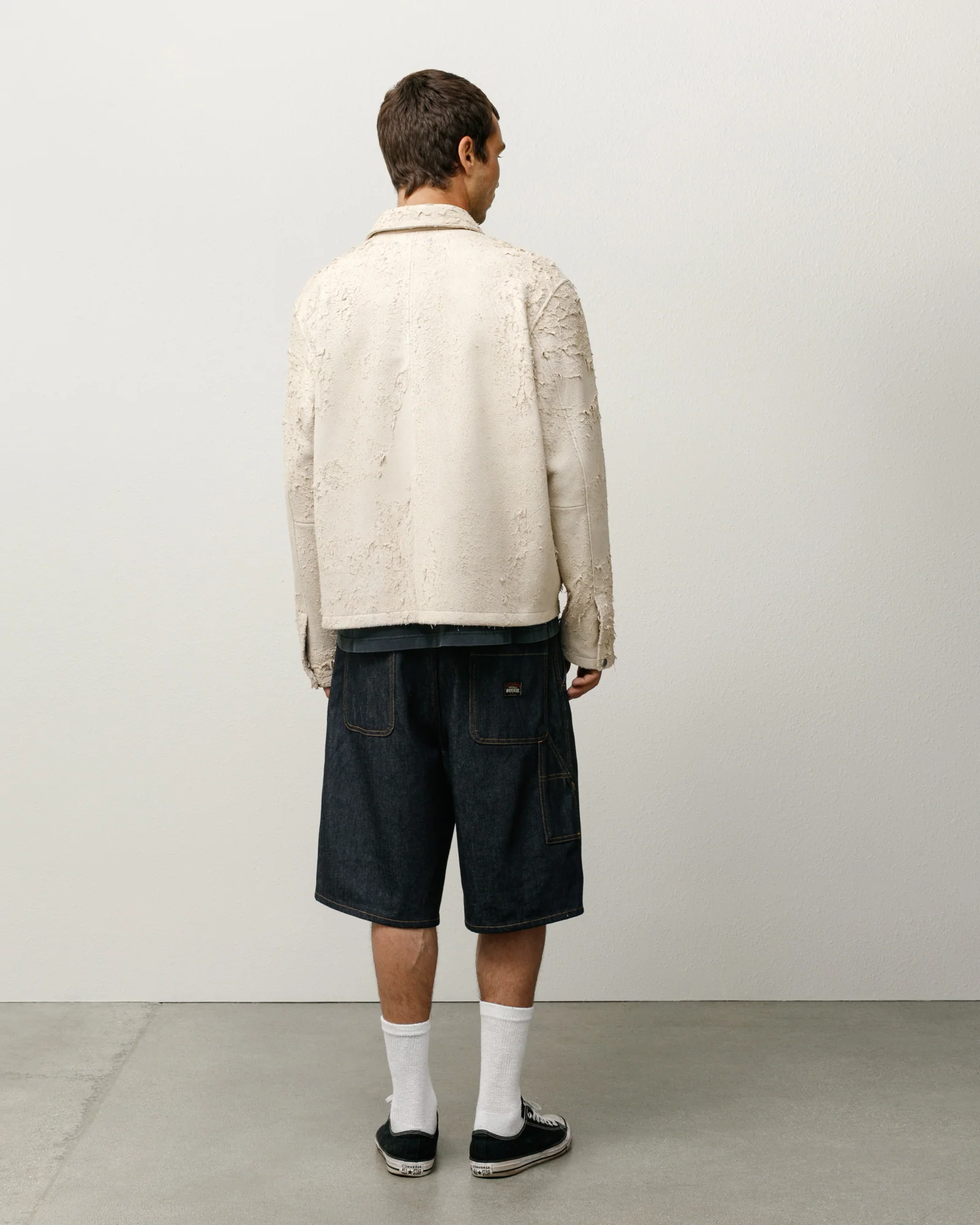 RAW DENIM WORK SHORT - Image 3