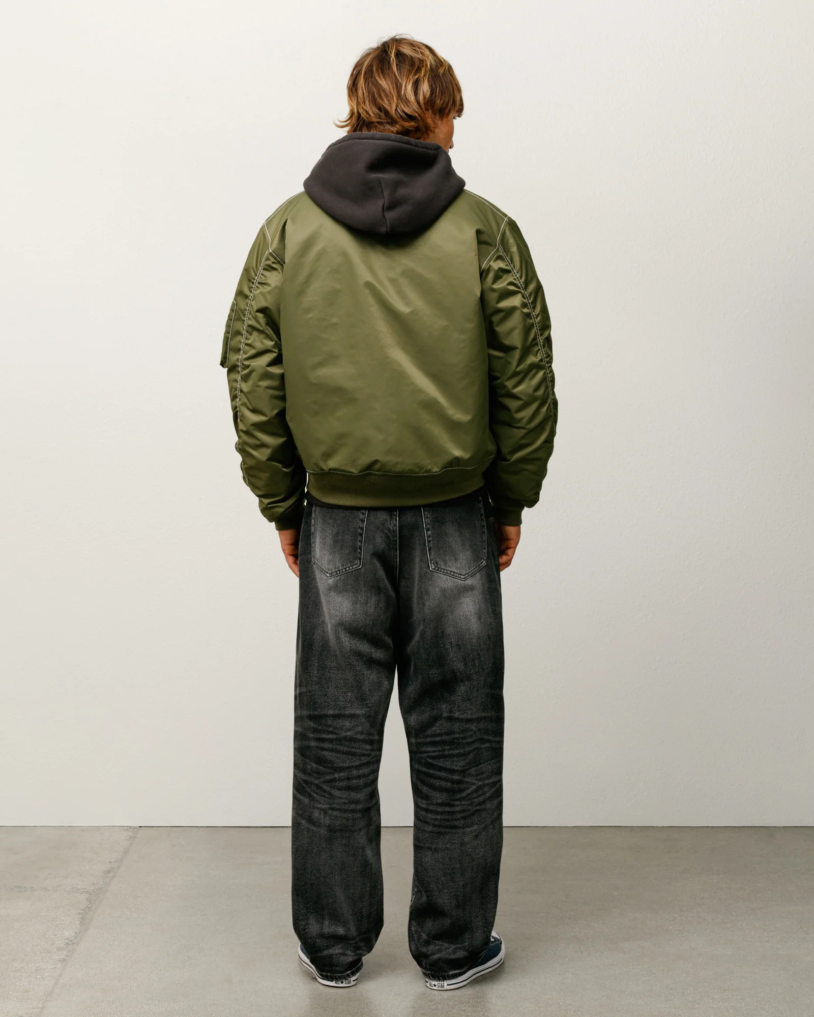 BUILT REVERSIBLE BOMBER JACKET - Image 3