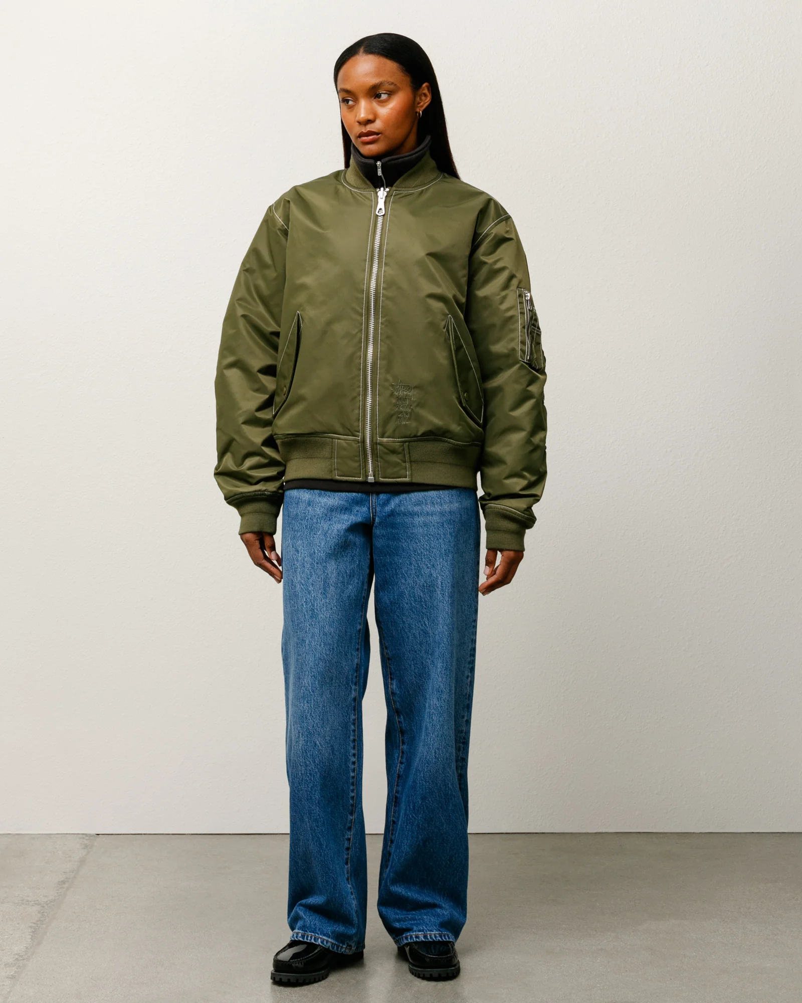 BUILT REVERSIBLE BOMBER JACKET - Image 4