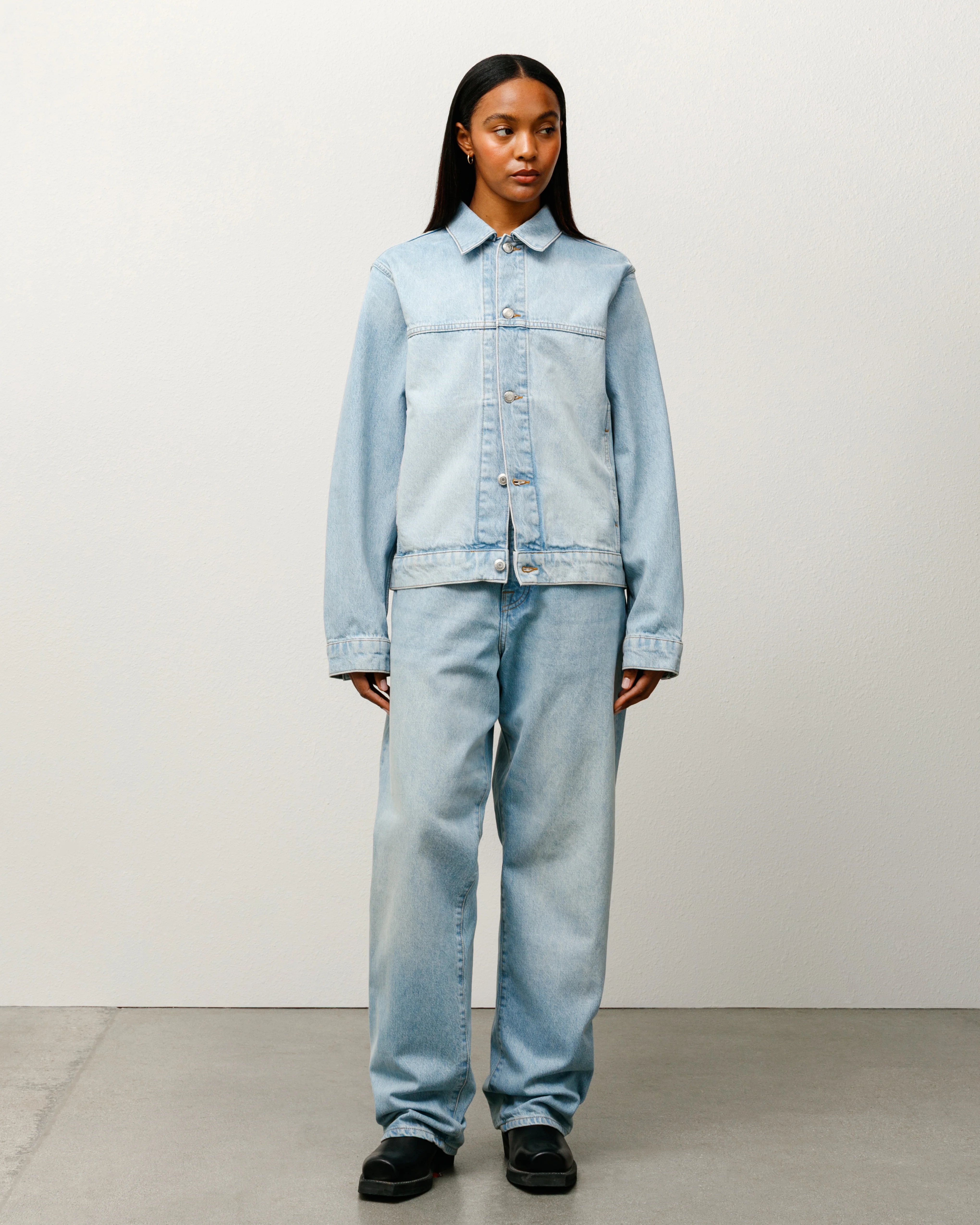 DENIM TRUCKER JACKET - Image 5