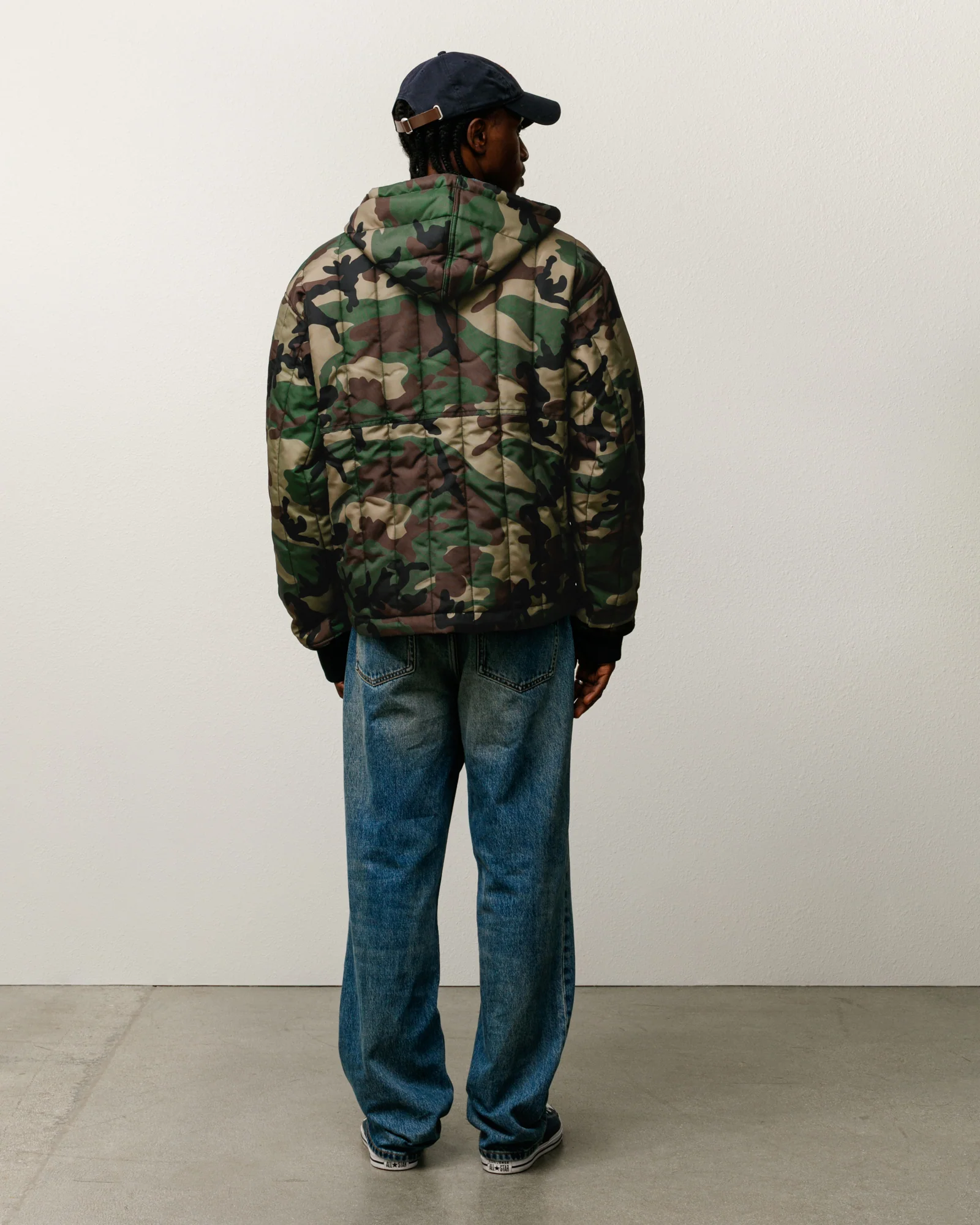 QUILTED NYLON WORK JACKET - Image 3