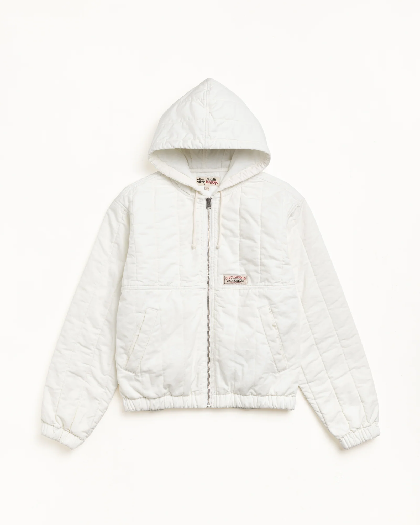 QUILTED CANVAS WORK JACKET - Image 7