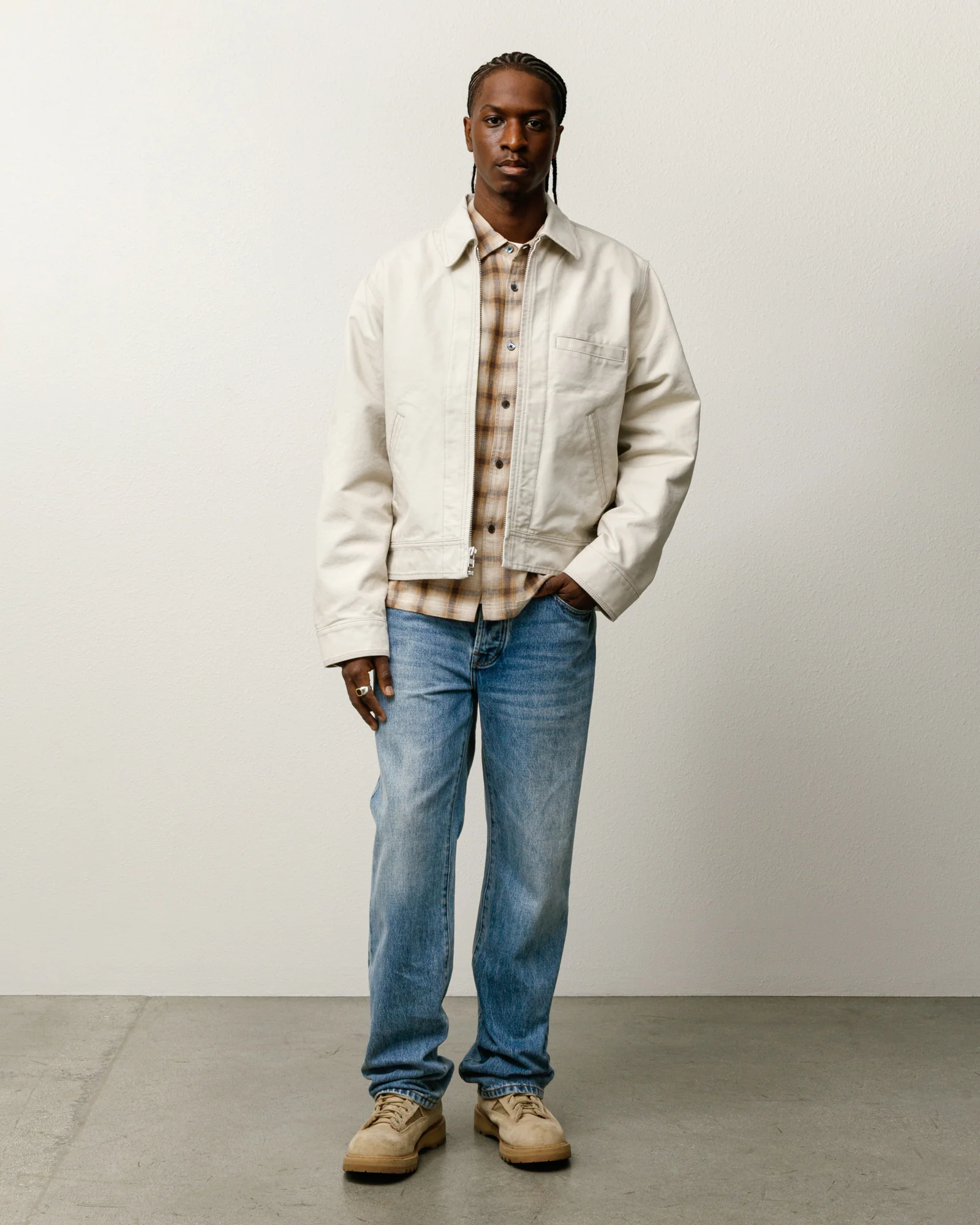 WORK JACKET COLLARED - Image 4