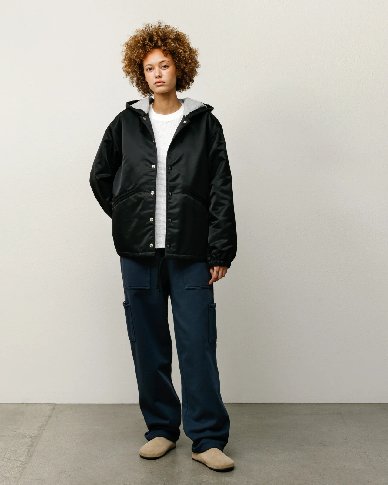 HOODED COACHES JACKET - Image 3