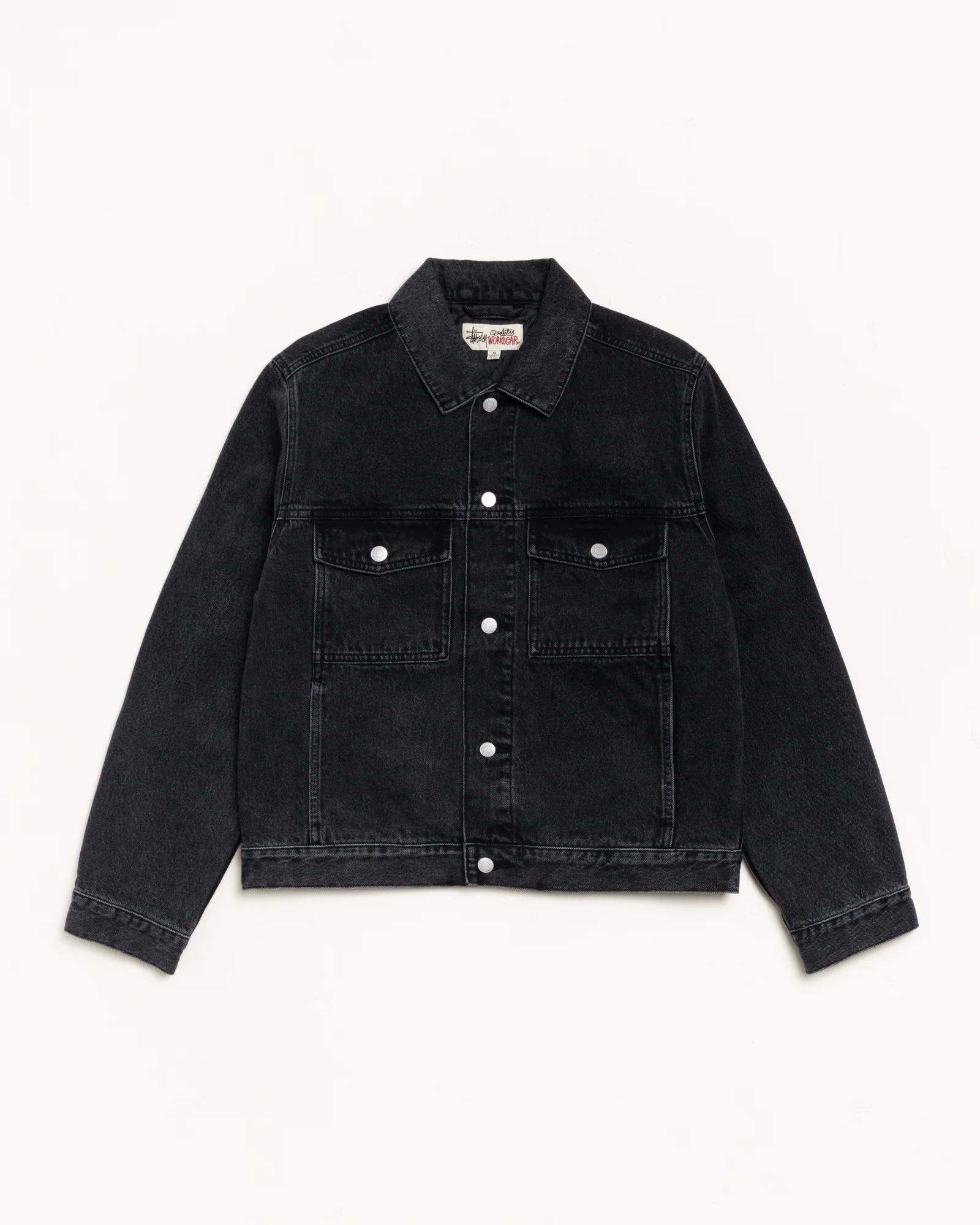 LINED DENIM TRUCKER JACKET