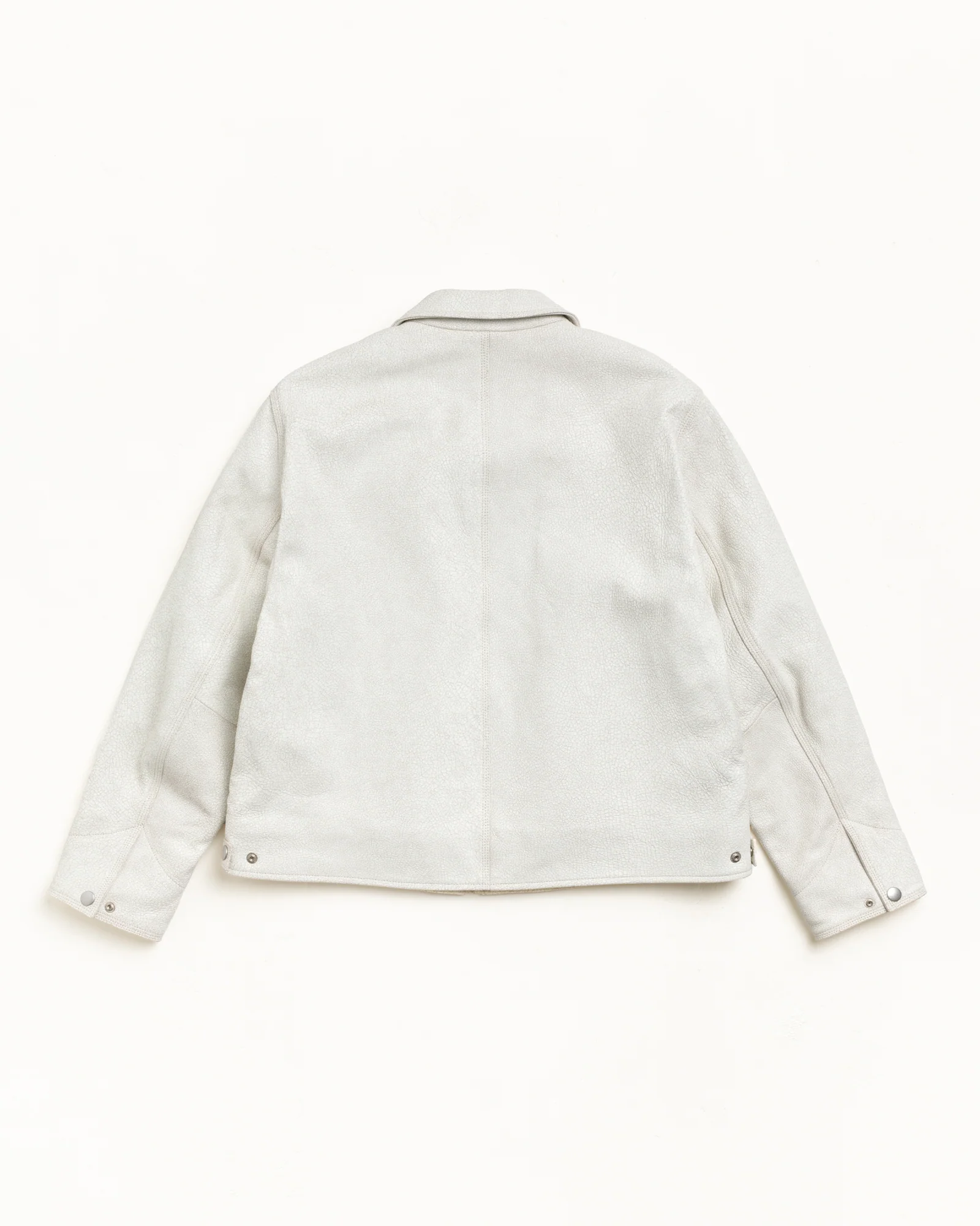 GARAGE JACKET CRACKED LEATHER - Image 7