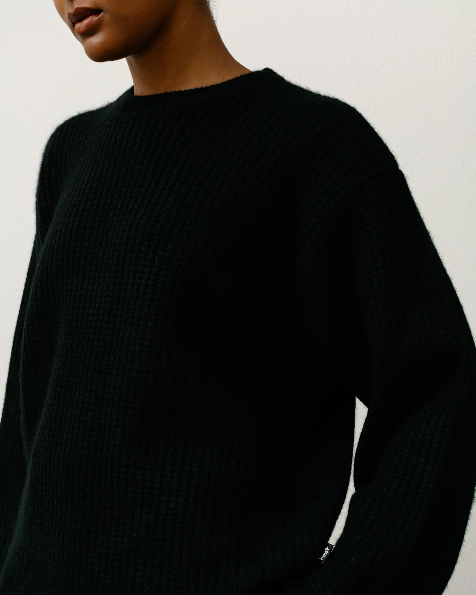 WAFFLE CASHMERE SWEATER - Image 4