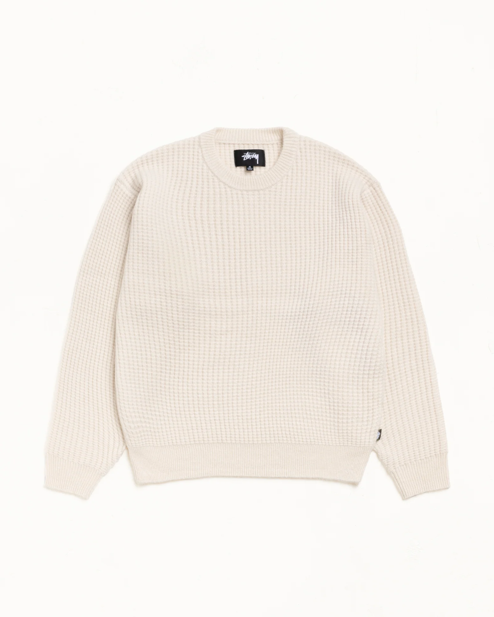 WAFFLE CASHMERE SWEATER
