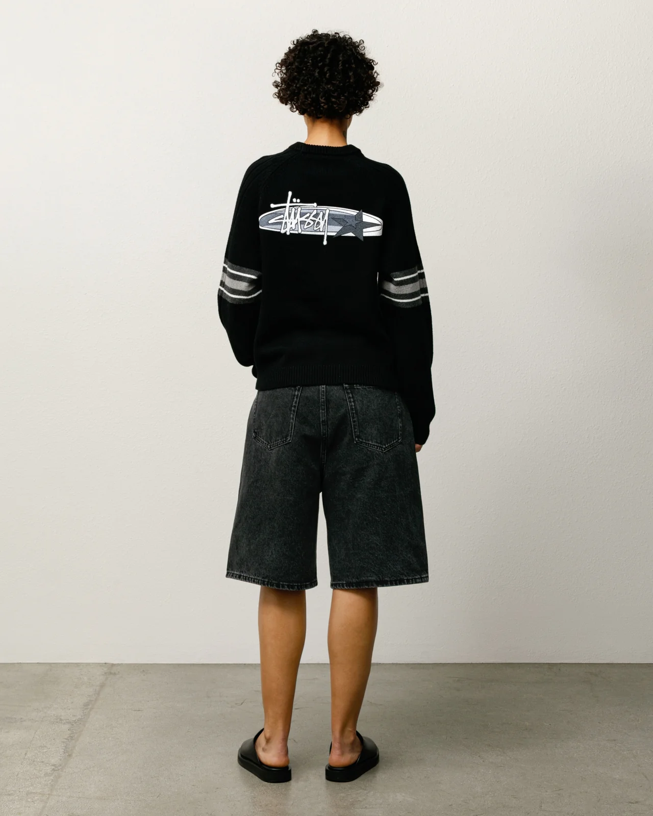 STRIPE RAGLAN CREW - Image 4