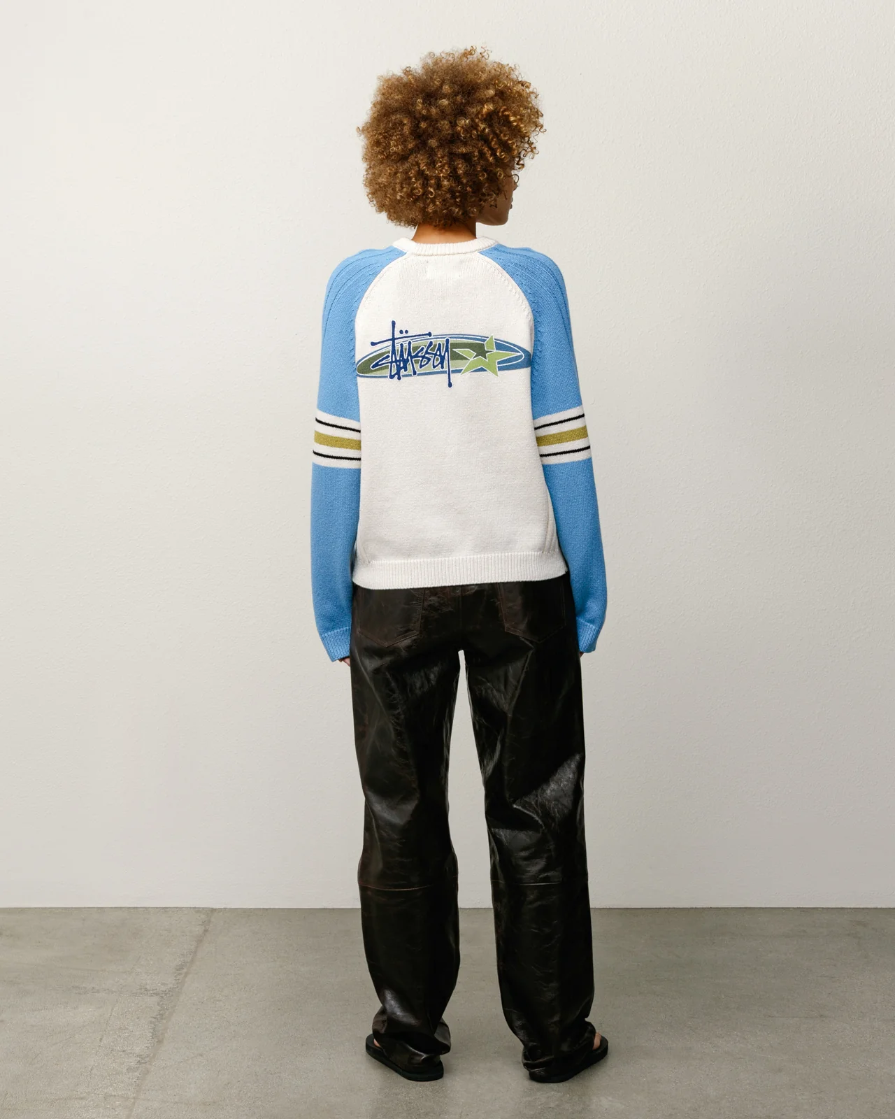 STRIPE RAGLAN CREW - Image 5