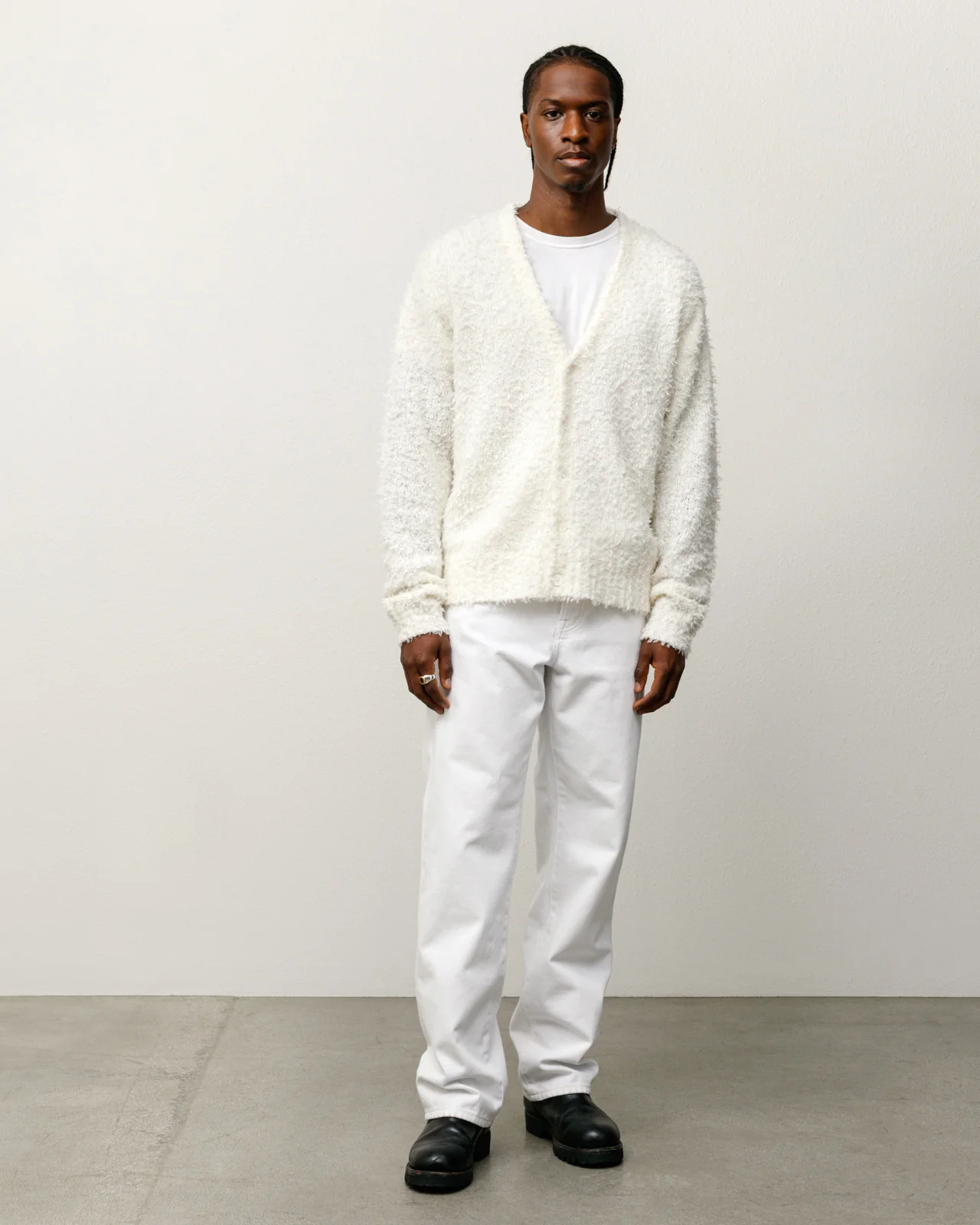 TEXTURED CARDIGAN