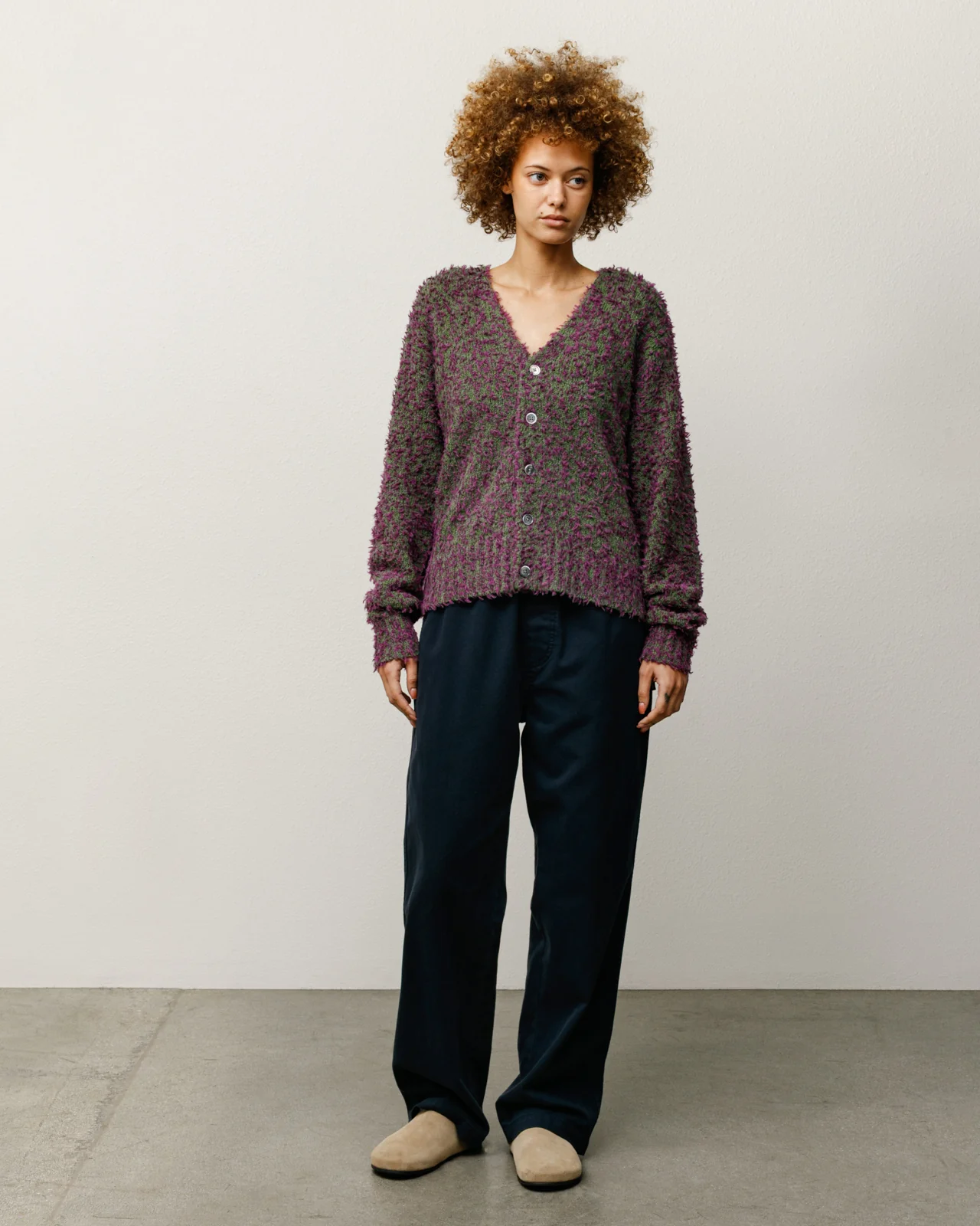 TEXTURED CARDIGAN - Image 3