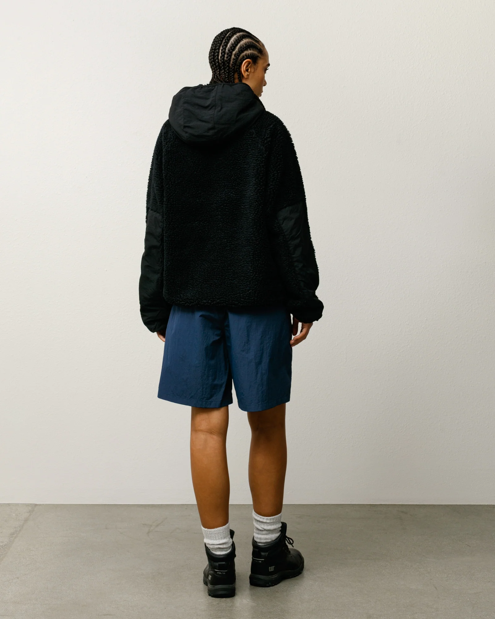 SHERPA PANELED HOODED JACKET - Image 5