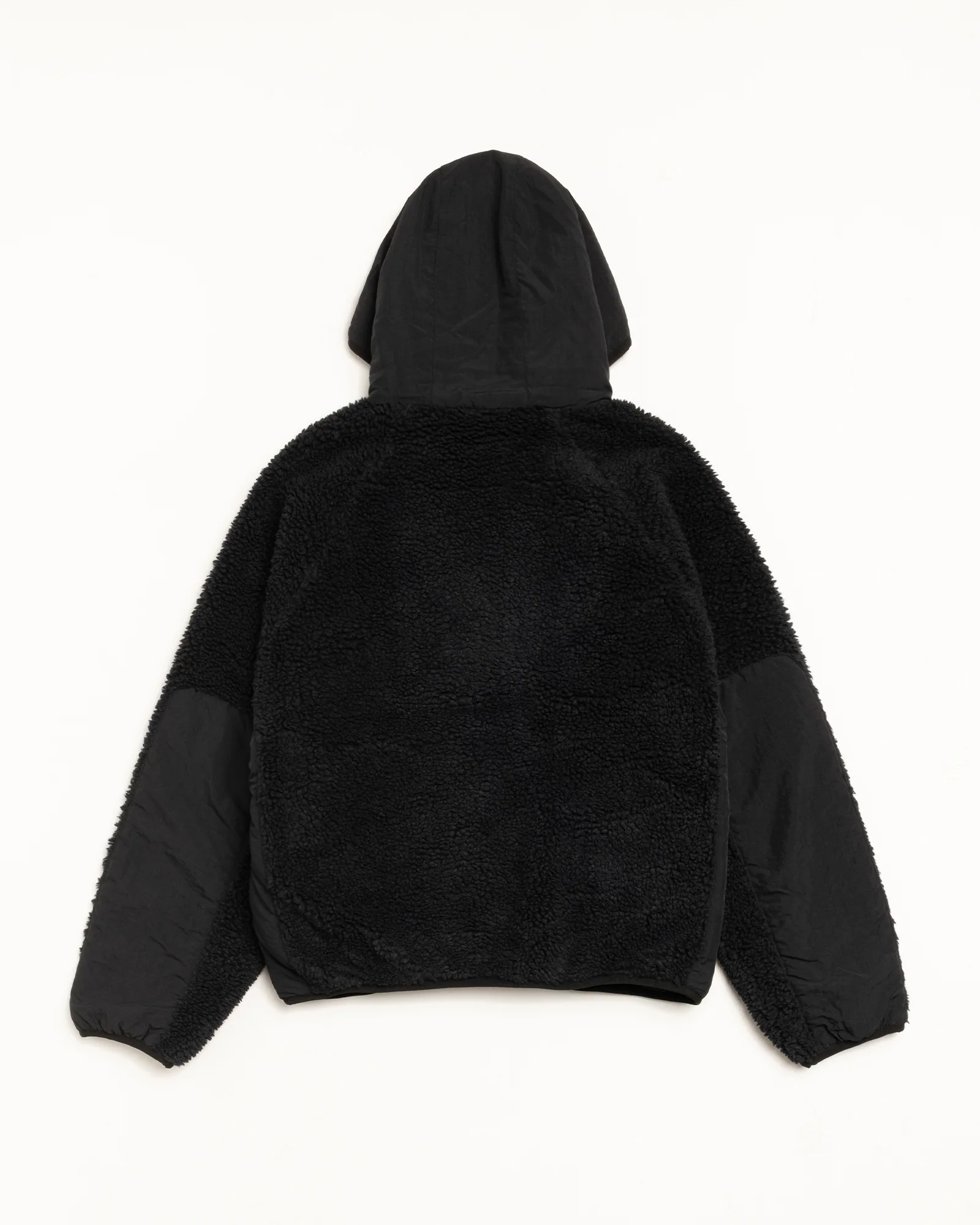 SHERPA PANELED HOODED JACKET - Image 7