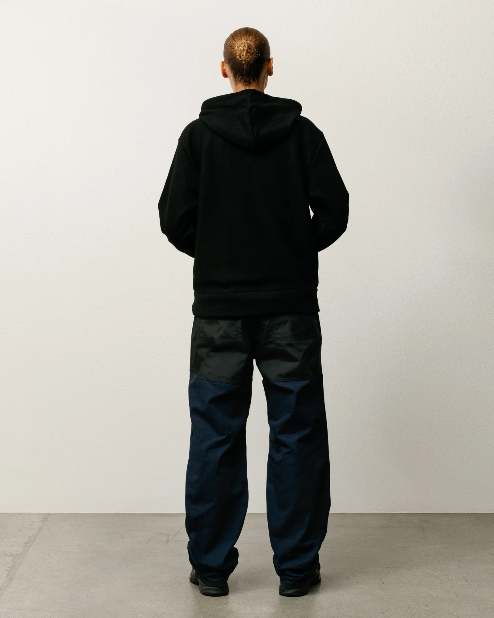 PATCH ZIP KNIT HOODIE - Image 3