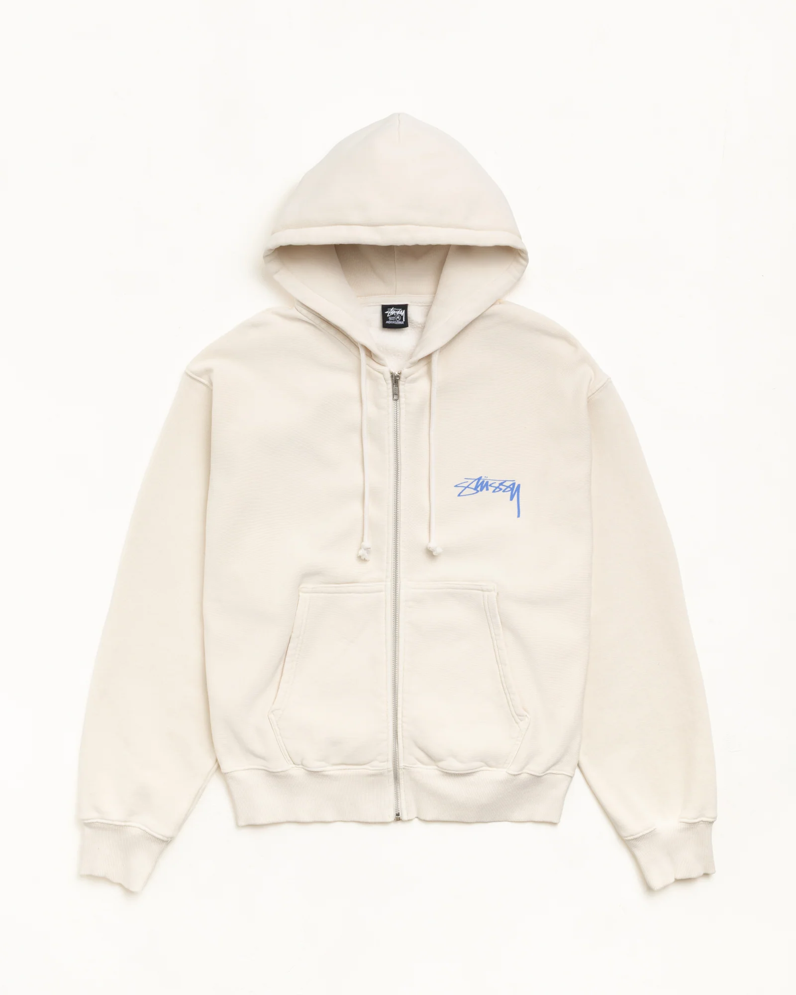 SKATE STACK ZIP HOODIE PIGMENT DYED