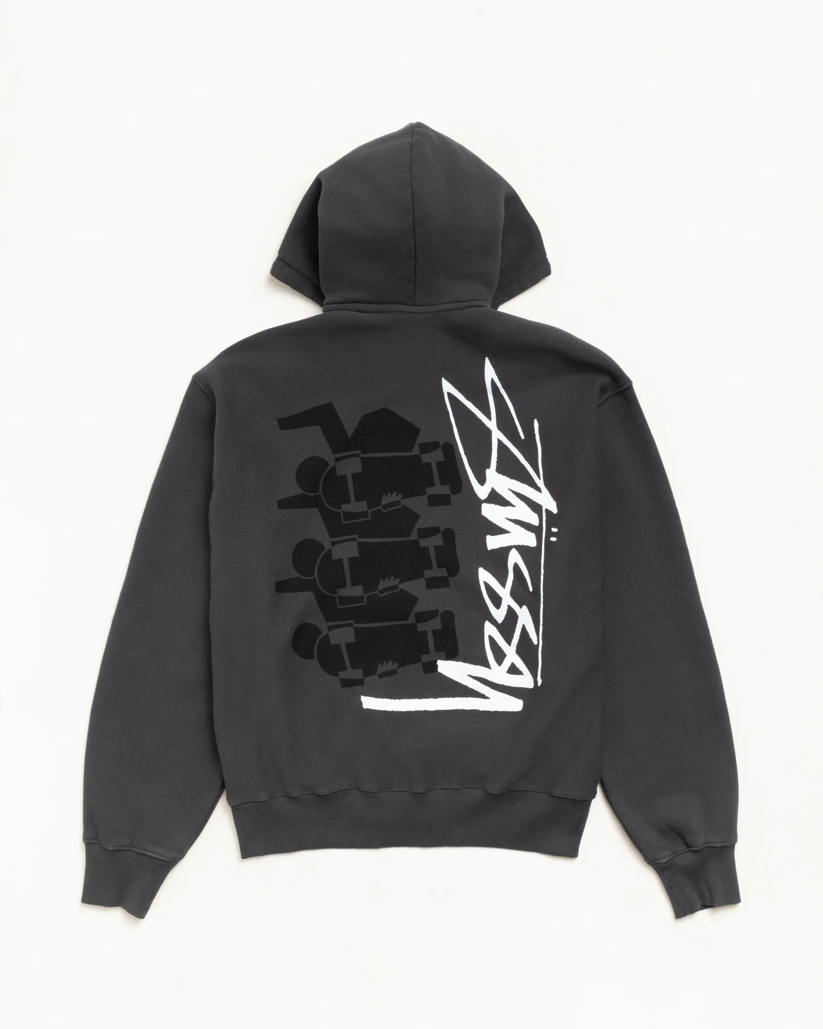SKATE STACK ZIP HOODIE PIGMENT DYED - Image 2